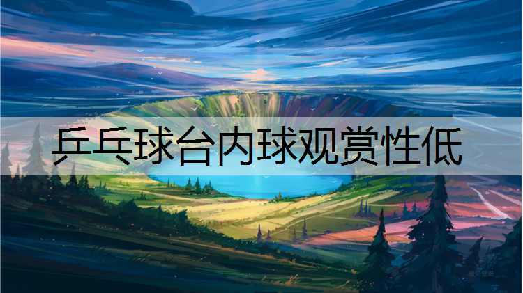 乒乓球台内球观赏性低