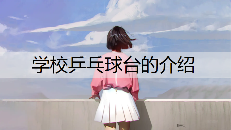 学校乒乓球台的介绍