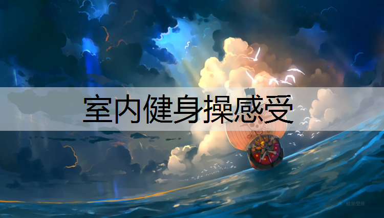 室内健身操感受